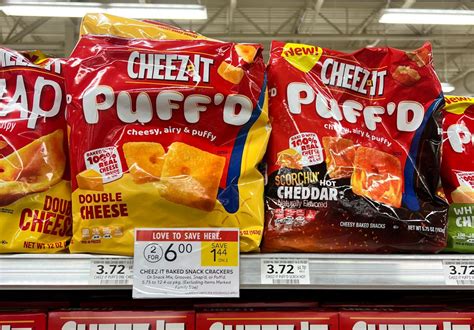 Cheez-It Puff’d Snacks Just $1.75 At Publix - iHeartPublix