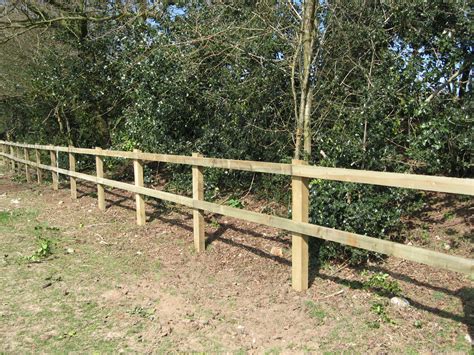 Post & Rail Fencing - Richard Stubbs Fencing Services