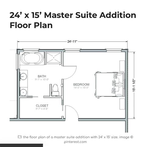 Master Suite Addition Floor Plan