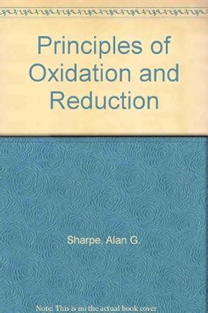 Principles of Oxidation and Reduction : Sharpe, Alan G.: Amazon.in: Books