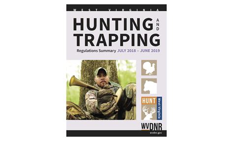 WV hunting regulations for 2018-19 online; paper booklets out Aug. 1 ...