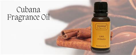 NYASSA Cubana Fragrance Oil 20ml - Natural Diffuser & Essential Oil for ...