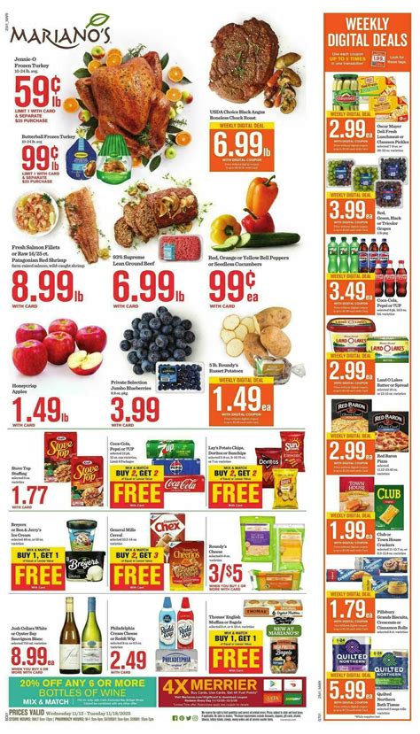 Mariano's Weekly Ad & Deals from November 12