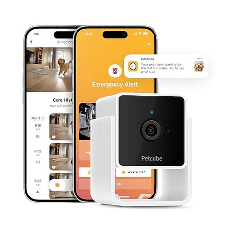 Petcube Cam Pet Monitoring Camera with Built-in Vet Chat