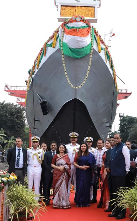 GRSE launches INS Androth - VIS
