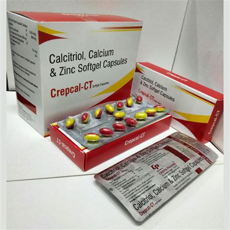 CREPCAL-CT Softgel Capsules Crepis Pharma Pvt. Ltd.