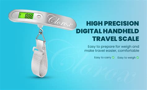 ABS 10g to 50 kg Metal Digital Portable Luggage Weighing Scale for ...
