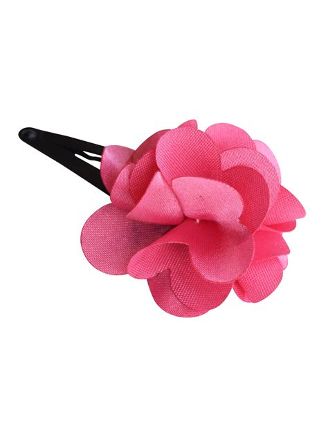Hair Clips | Onion Pink Flower clip - faye