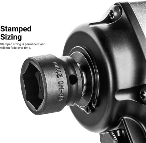 Buy Capri Tools 1 in. Stubby Impact Socket, 1/2 in. Drive, 6-Point, SAE ...