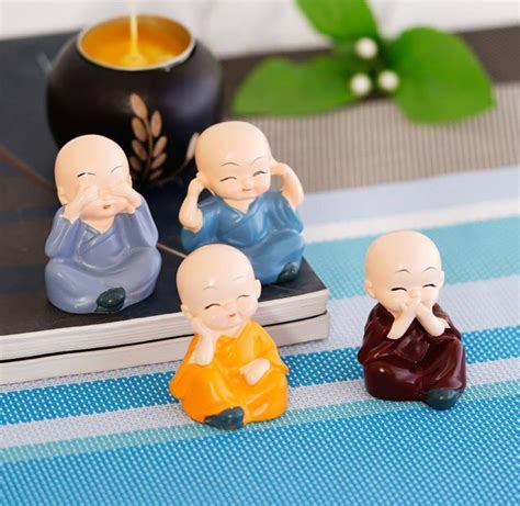 Buy Tranquil Treasures: Discover Handcrafted Monk Figurines and ...
