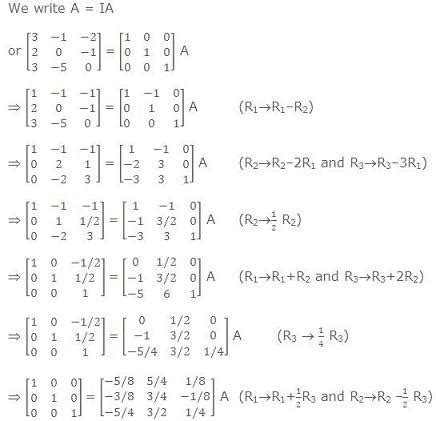 Image result for Elementary Transformation of Matrix