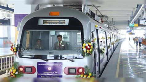Red Line: Delhi Metro to soon foray first time into interiors of ...