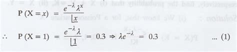 Poisson Distribution - Poisson Distribution with Problems