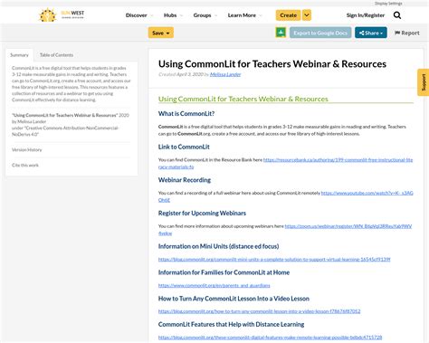 Image result for Commonlit Tutorials