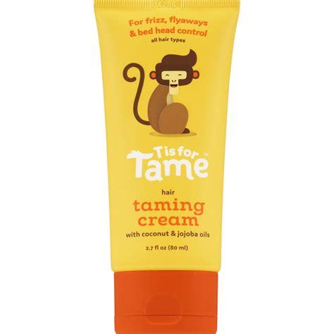 T is for Tame Kid's Hair Taming Cream, Coconut & Jojoba Oil, 2.7 OZ