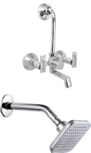 Prestige Passion Telephonic Wall Mixer with Cruzz Head Shower-Set Of 1 ...