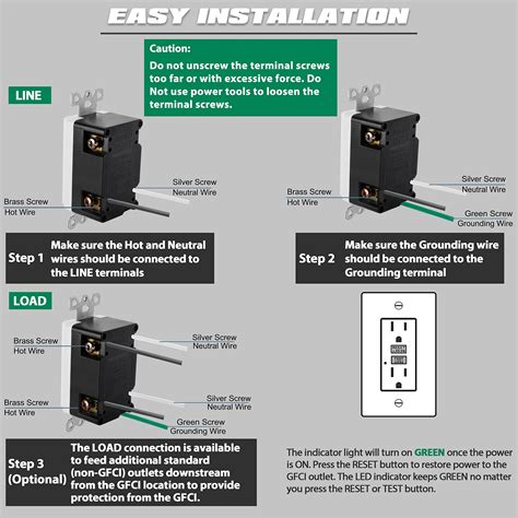 30 Pack – ELECTECK 20A GFCI Outlets, Weather Resistant (WR) Outdoor GFI ...