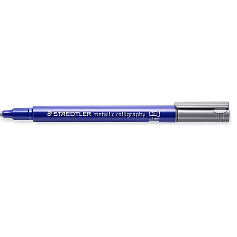 STAEDTLER 8325 Metallic calligraphy Pen Silver Color - Caligraphy Pens ...