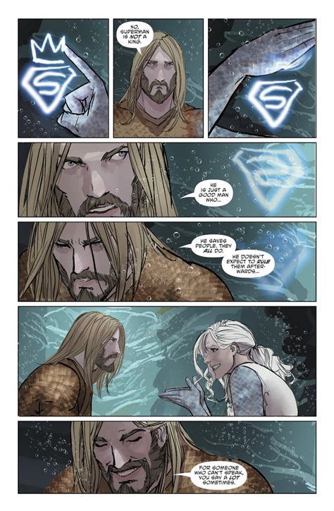 [Comic Excerpt] Aquaman and Dolphin (Aquaman #29) : r/DCcomics