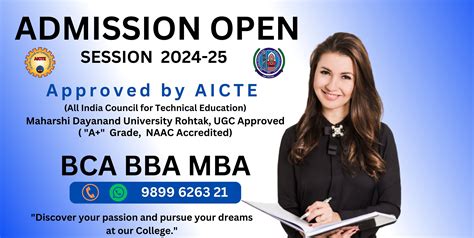 BBA, BCA, MBA Admission 2025-27 from MDU Haryana, Delhi