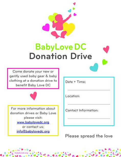 Donation Flyer Examples 的图像结果