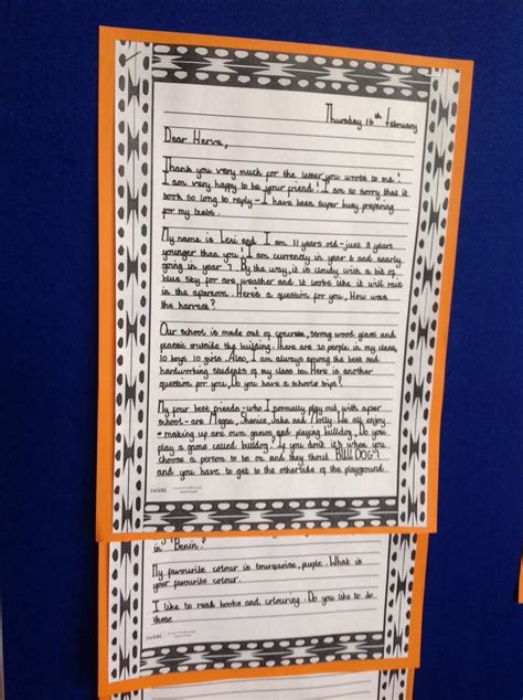 Image result for Writing Examples for Display