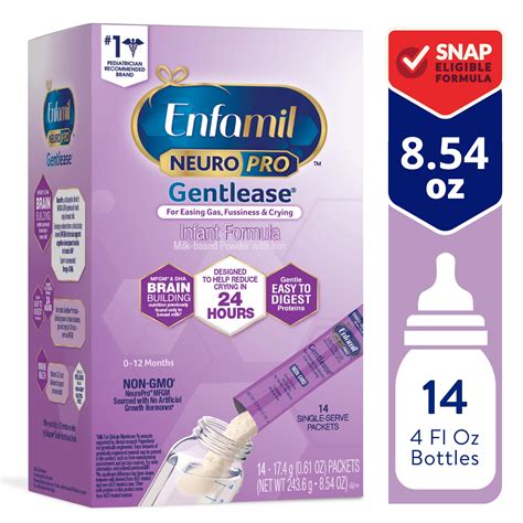 Buy Enfamil NeuroPro Gentlease Baby Formula - Brain Building Nutrition ...