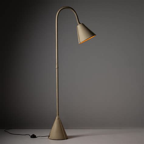 Leather Floor Lamp by Valenti at 1stDibs