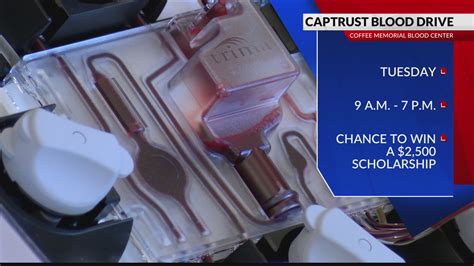 Coffee Memorial Blood Center hosts CAPTRUST Annual Blood drive – KAMR ...