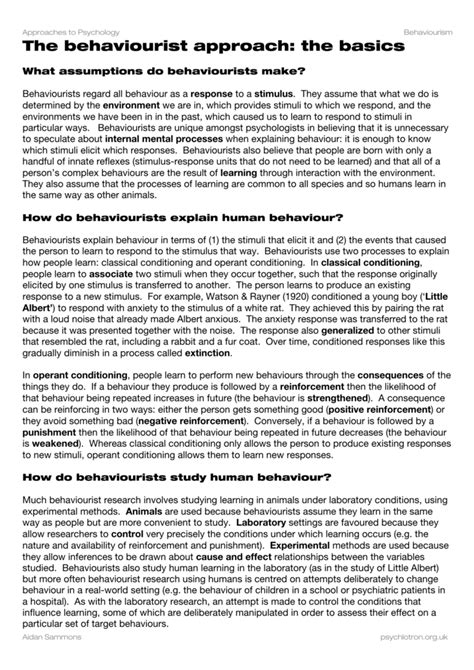 Behaviourist Approach 的图像结果