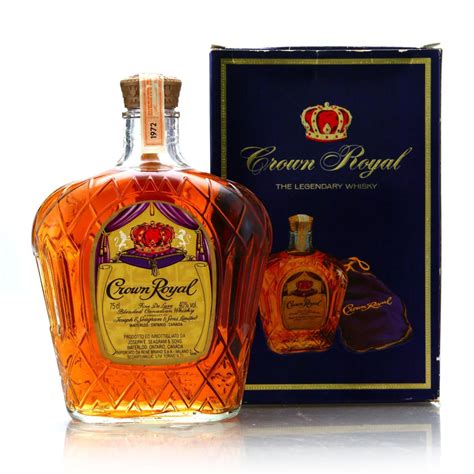 Seagram's Crown Royal 1972 Canadian Whisky Whisky | Whisky Auctioneer