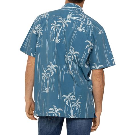 Quiksilver Waterman Shady Palms Woven Shirt - Short Sleeve - Save 66%
