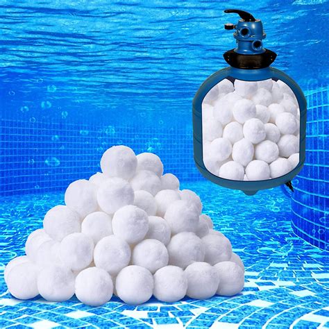 Casewin Pool Filter Balls for Sand Filter, Pool Filter Media Balls for ...