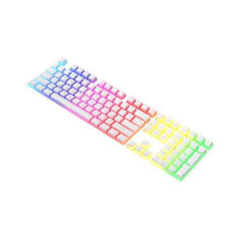 Buy Ankeer PBT Pudding Keycap 108 Keys PBT Keycap Set with Frosted Hand ...