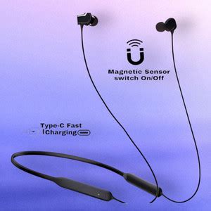 house of common Wireless Neckband, 48Hrs Playtime, Double EQ Mode, Fast ...