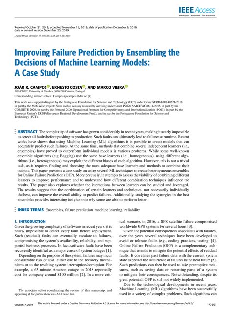 Image result for Use Machine Learning to Predict Failure Distribution Parameters