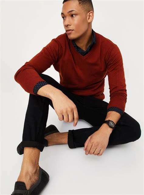 Buy Men Soft Low Pill Slim Fit Sweater Online at just Rs. 799.0 ...