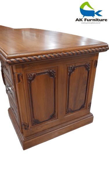 WP - TEAK WOOD OFFICE TABLE HEAVY Products at price INR 0 in Madurai ...