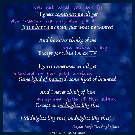 Thunderous Love: Analyzing Taylor's "Midnight Rain" Meaning - Swiftly ...