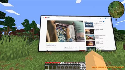 Minecraft Mod Showcase: Web Displays Mod!
