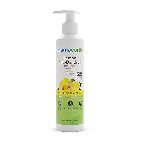 Mamaearth Lemon Anti-Dandruff Shampoo with Lemon & Ginger for Itchy