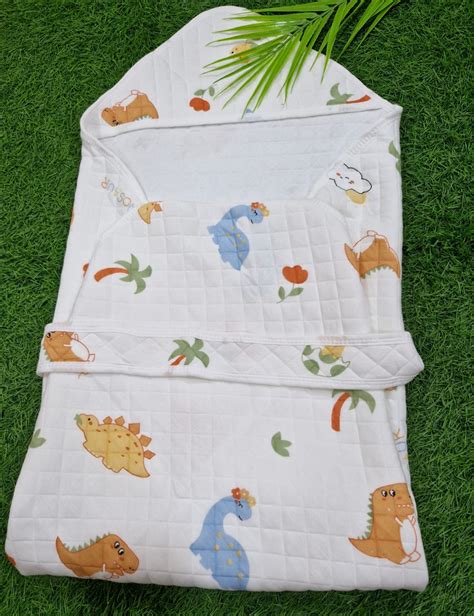 Premium Muslin Baby Wrapper with Secure Belt – Gentle & Breathable(bes ...