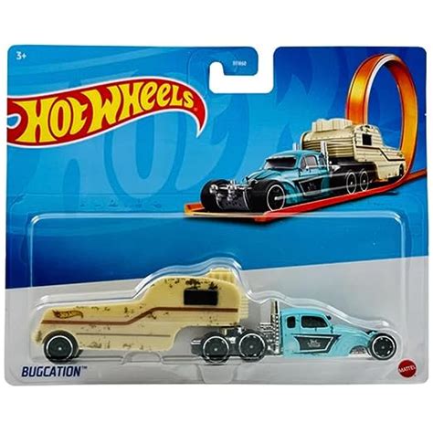 Buy Hot Wheels Track Trucks, Bugcation Racing Rig 1:64 Scale, Works on ...