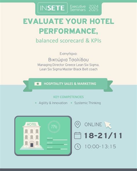 EVALUATE YOUR HOTEL PERFORMANCE, balanced scorecard & KPIs | e ...