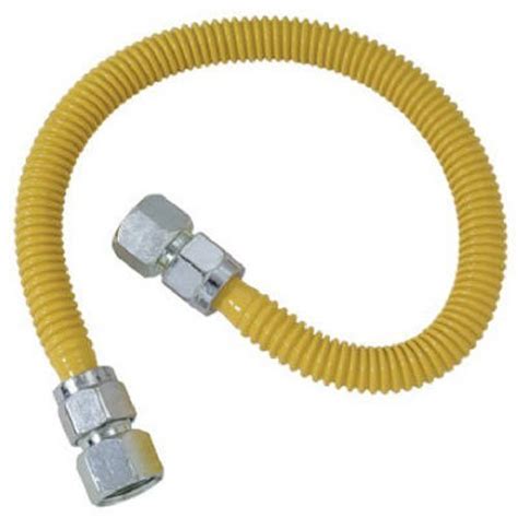 BrassCraft CSSC22-72 P 3/4-Inch FIP x 3/4-Inch FIP x 72-Inch ProCoat ...
