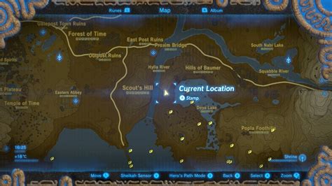 BotW memory locations - complete the Captured Memories quest
