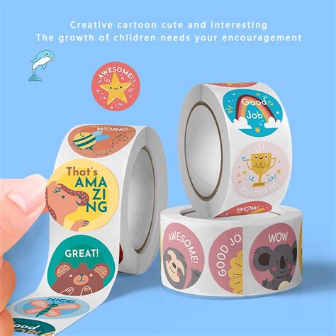 EIVOUR 3000 PCS Reward Stickers for Teachers Cartoon India | Ubuy