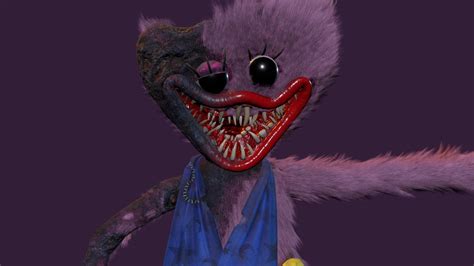 Poppy Playtime (Chapter 4) - Injured Kissy - Download Free 3D model by MG Rips (@MG_GameRips ...