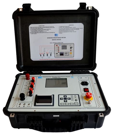Transformer Winding Resistance Meter Manufacturer from Nashik