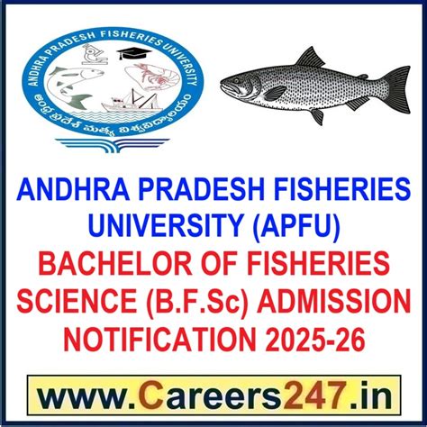 Andhra Pradesh Fisheries University (APFU) B.F.Sc Admission ...